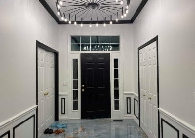 classic foyer paint job